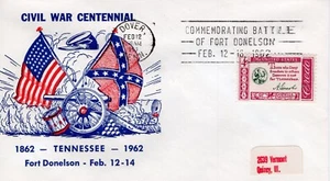 BATTLE OF FT DONELSON, DOVER, TN 1962 FDC6688 - Bild 1 von 1