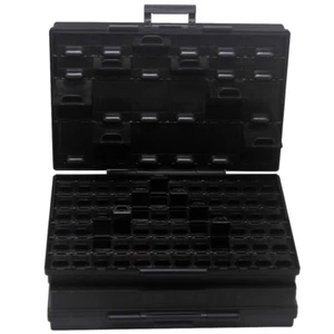 Aidetek Two BOX-ALL 96 ESD safe enclosure 96 holes lids Anti-statics IC diodes - Picture 1 of 9