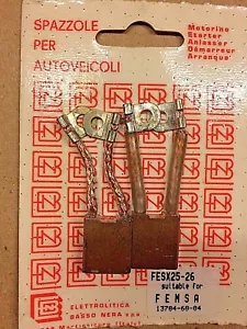 Bürstensatz (Kohle) FESX25-26 - FEMSA 13784-68-84 - Bild 1 von 1
