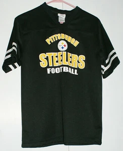 Youth XL (16-18) NFL Team Apparel Pittsburgh Steelers TightMesh Top Jersey NWOT - Picture 1 of 2