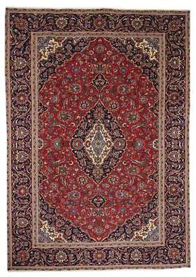 Teppich Keshan Handgeknüpft Perserteppich Orientteppich Tappeto Carpet 334x234cm - Bild 1 von 4