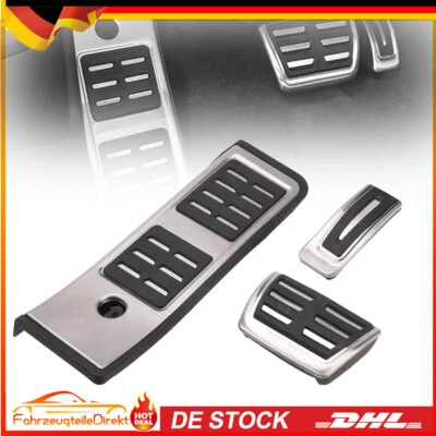 Für Audi Automatik A4 B9 A5 8W Q5 FY Set Pedalset Pedale Pedalkappen Fußstütze , - Bild 1 von 4