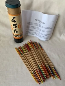 Vintage 456 Pick Up Stix The Continental Game w/Instructions/NEED SURGERY $$ - Picture 1 of 2