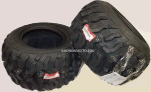 OEM Honda 24X10-11 Rear Tire Set 2007-2024 TRX420 FA2 FA5 FA6 FM1 42711-HR3-WH1 - Picture 1 of 3