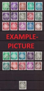 AM0233) Germany GDR Lot of 26 OFFICIAL STAMPS used 1954-1955 - Picture 1 of 1