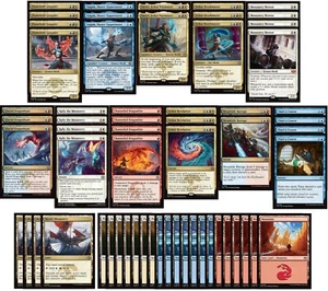 Elite Jeskai Monk Deck - Red White Blue - Very Powerful - 60 Card MTG!!! - Picture 1 of 1