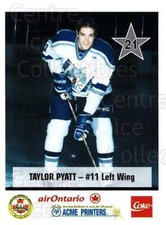 1998-99 Sudbury Wolves Police #21 Taylor Pyatt