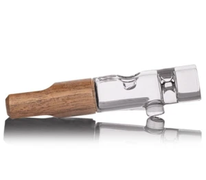 Mj Arsenal Alpine Series Ridge Chillum - Clear/Walnut Chillum high-quality - NEW - Picture 1 of 7