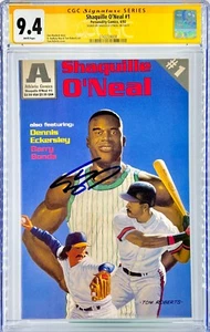 Shaquille O'Neal Signed CGC Signature Series Personality Comics #1 Graded 9.4 - Picture 1 of 1