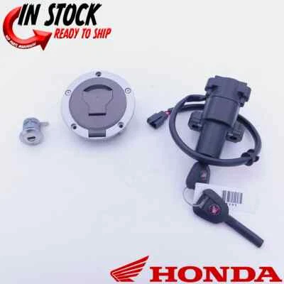 HONDA IGNTION KEY LOCK SET 2017-2024 CBR1000RR RA OEM NEW 35010-MKF-A23 - Image 1 of 4