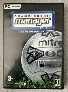 Championship Manager Season 03/04 PC CD-ROM with Manual - Picture 1 of 4