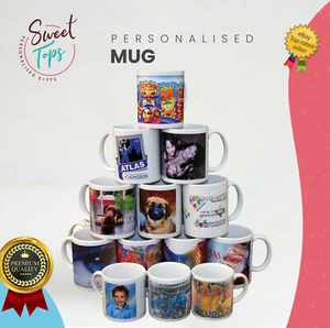 PERSONALISED PHOTO | TEXT | NOVELTY GIFT | BIRTHDAY GIFT | 11oz Mug - Foto 1 di 1