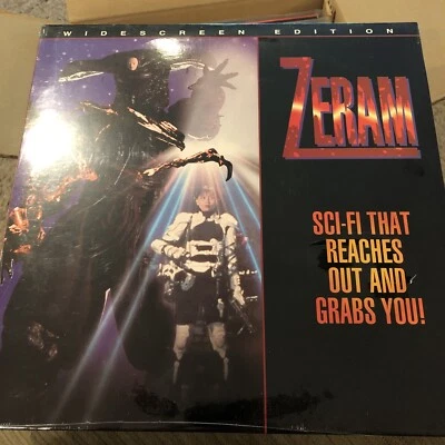 Zeram (1991) aka Zeiram LASERDISC Widescreen Edition Sci-Fi Keita Amemiya Sealed - Image 1 of 2