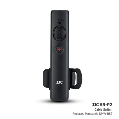 JJC Wired Remote Control for Panasonic G10 G9 G7 GH4 GH3 GH2 GH1 GF1 as DMW-RS2 - Image 1 of 4