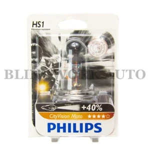 1x Philips HS1 +40% CityVision Moto Replacement Bike Headlight 35/35W Bulb Globe - Picture 1 of 6