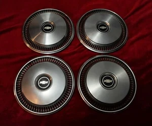 1973 Chevrolet 14" Hubcaps 1974 Nova Wheel Covers Chevelle  - Picture 1 of 1