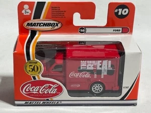 2001 Matchbox International 50 Years Coca Cola Ford Box Truck, Red, 1/64, Canada - Picture 1 of 1