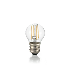 Lampadina E27 led 4w sfera vetro trasparente luce calda - Foto 1 di 1