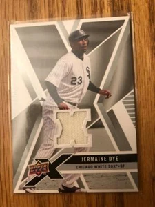 2008 UPPER DECK X JERSEY JERMAINE DYE - Picture 1 of 2