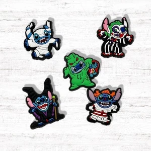 Lindo dijes para zapatos de 5 piezas puntada para cocodrilos Halloween dijes para zapatos Disney - Imagen 1 de 2