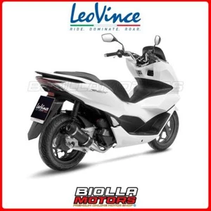 3398E ESCAPE COMPLETO LEOVINCE HONDA PCX 125 2023 - GP CORSA EVO FIBRA DE CARBONO EURO  - Imagen 1 de 5