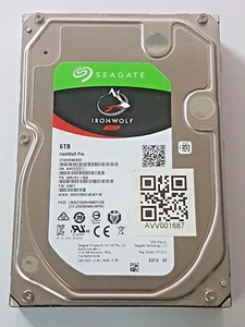 6 TB SATA Seagate IronWolf Pro ST6000NE000 Nas HDD 7200rpm 256MB 3.5 " Hard - Picture 1 of 1
