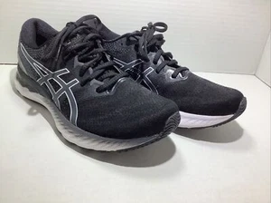 Zapatos deportivos para correr Asics Gel Nimbus 23 1012A885 talla 9,5 negros blancos - Imagen 1 de 12
