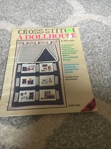 Vintage 1982 Cross Stitch A Dollhouse Pattern Book by Sherry Early - Picture 1 of 3