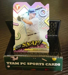 2024 Topps Pristine Jasson Dominguez Oh Snap! RC #OH-2 Yankees Schneller Versand! - Bild 1 von 2
