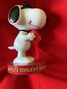 Snoopy Peanuts Westland #8851 “Worlds Coolest Sister” 6in - Picture 1 of 7