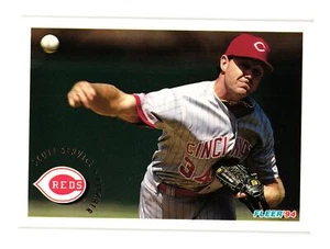 1994 Fleer #428 Scott Service Cincinnati Reds - Picture 1 of 2