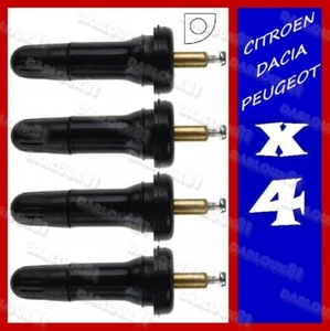 4 x Tyre Pressure Sensor Valve TPMS Stem Repair Kit Peugeot Expert Partner 508  - Picture 1 of 6