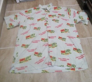 Vintage Men's BIG 105.9 Miami's Classic Rock Hawaiian Shirt Paul & Young Ron XL - Picture 1 of 6