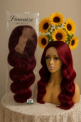 Peluca cabello humano 20" 13x4 HD encaje frontal Foto 1 de 4