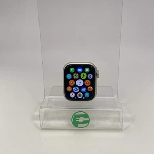 Unlocked Apple Watch Series 8 41MM Black Titanium MNUX3LL/A - Photo 1 sur 8
