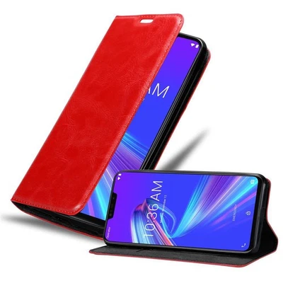 Case for Asus ZenFone MAX M2 Cover Protection Book Wallet Magnetic Book - Image 1 of 4