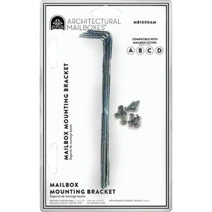 Architectural Mailboxes Adjustable Metal Mailbox Bracket (4-Piece) MB1000AM - Picture 1 of 1