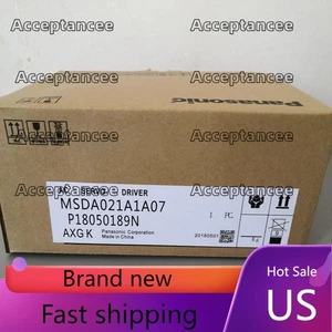 Servocontrolador Panasonic MSDA021A1A07 1 PIEZA nuevo envío rápido - Imagen 1 de 4