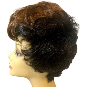 Brown Pixie Mohawk Wig | Short Layered Hair - NWT - A1035W - Picture 1 of 11