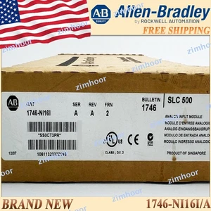 Brand New AB 1746-NI16I/A SLC 500 Analog Current Input Module 1746-NI16I serA - Picture 1 of 11