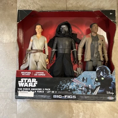 Figuras de acción grandes Jakks 2015 Star Wars - Kylo Ren, Stormtrooper y Phasma 18" Foto 1 de 4