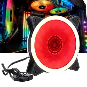 Gehäuselüfter Computerkühler Stummschaltung Desktop-PC-Zubehör Monochro KUI - Bild 1 von 14