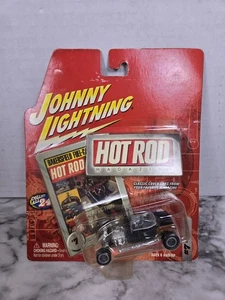 Cargador Johnny Lightning Hot Rod - negro Ford 1923 T-Bucket (#7) - Imagen 1 de 17