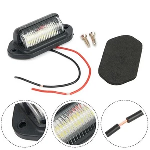 Trailer License Plate Light Plastic Super bright Accessories Waterproof - Picture 1 of 23