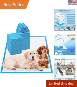 XL Quick Dry Doggy Pads 6-Layer Protection - Picture 1 of 9