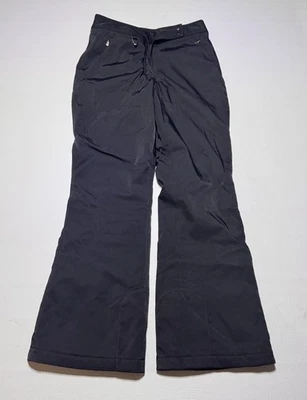 Pantalones de tabla de esquí de nieve Marker negros cintura ajustable aislados para mujer talla 8 Foto 1 de 4