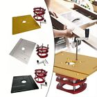 Convenient Aluminum Alloy Router Plate Lift Kit for 64 66mm Trimming Machines