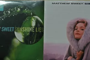 MATTHEW SWEET Sunshine Lies 2-LP Gatefold + Girlfriend LP 180g US Vinyl Sealed - Picture 1 of 4