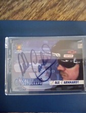 1996 Score Board Dale Earnhardt Sr Autograph Double Authentication Guarantee
