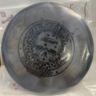 Discraft buzzz Crystal Sparkle Tour Series Death By Disc, Black Halo Disc 175-6g - Image 1 of 4